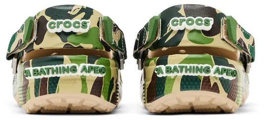 BAPE x Classic Clog 'ABC Camo - Green'