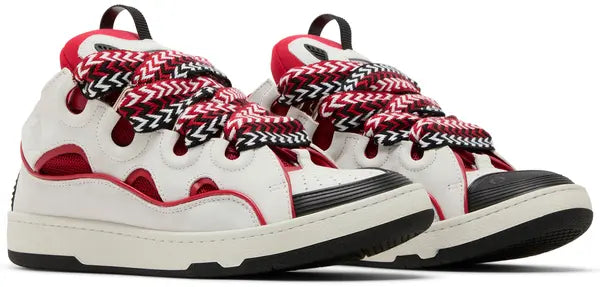 Lanvin Curb Sneakers 'Red White'