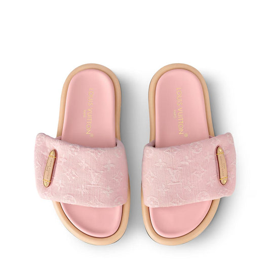 Louis Vuitton - Pool Pillow Flat Comfort Mule - Pink