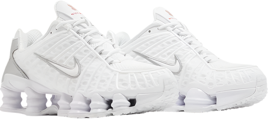Wmns Nike Shox TL 'White Silver' 2023