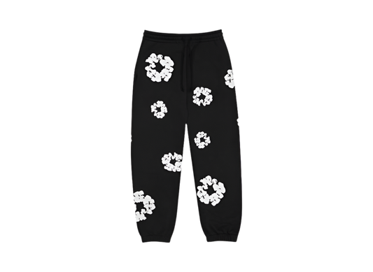 DENIM TEARS The Cotton Wreath Sweat Pants ‘Black’