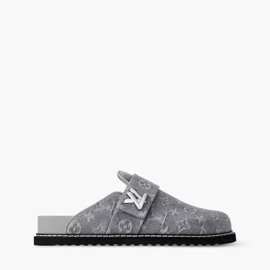 Louis Vuitton Cosy Comfort Mule - Grey