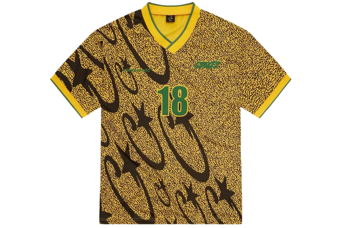 Corteiz Carni Stellations Football Jersey ‘Yellow’