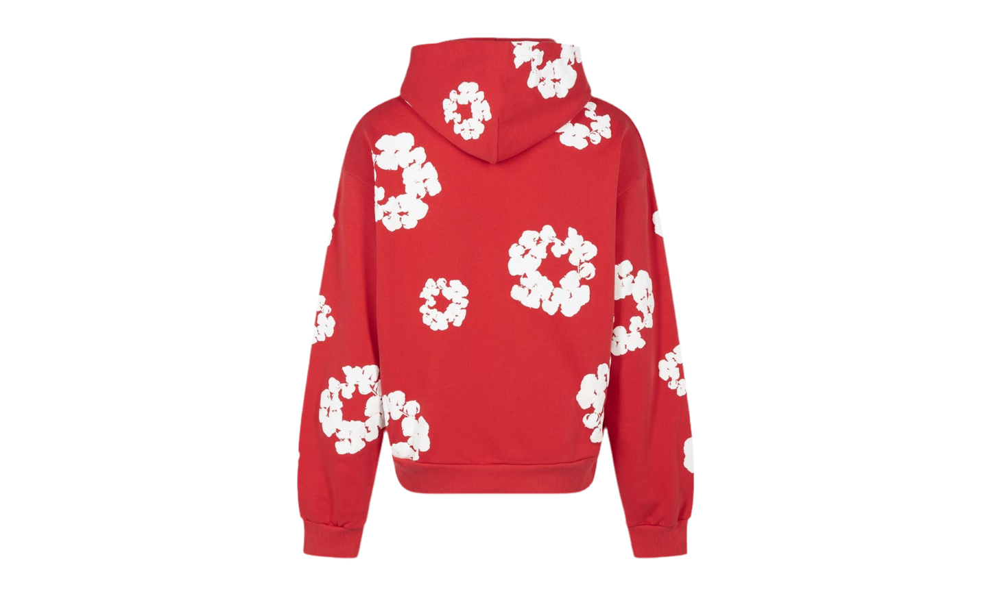 DENIM TEARS The Cotton Wreath Sweatshirt ‘Red’