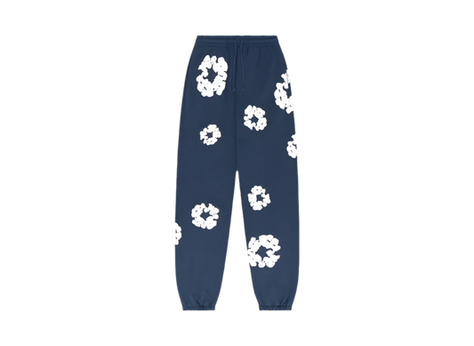 DENIM TEARS The Cotton Wreath Sweat Pants ‘Navy’