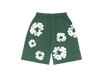 DENIM TEARS The Cotton Wreath Shorts ‘Green’