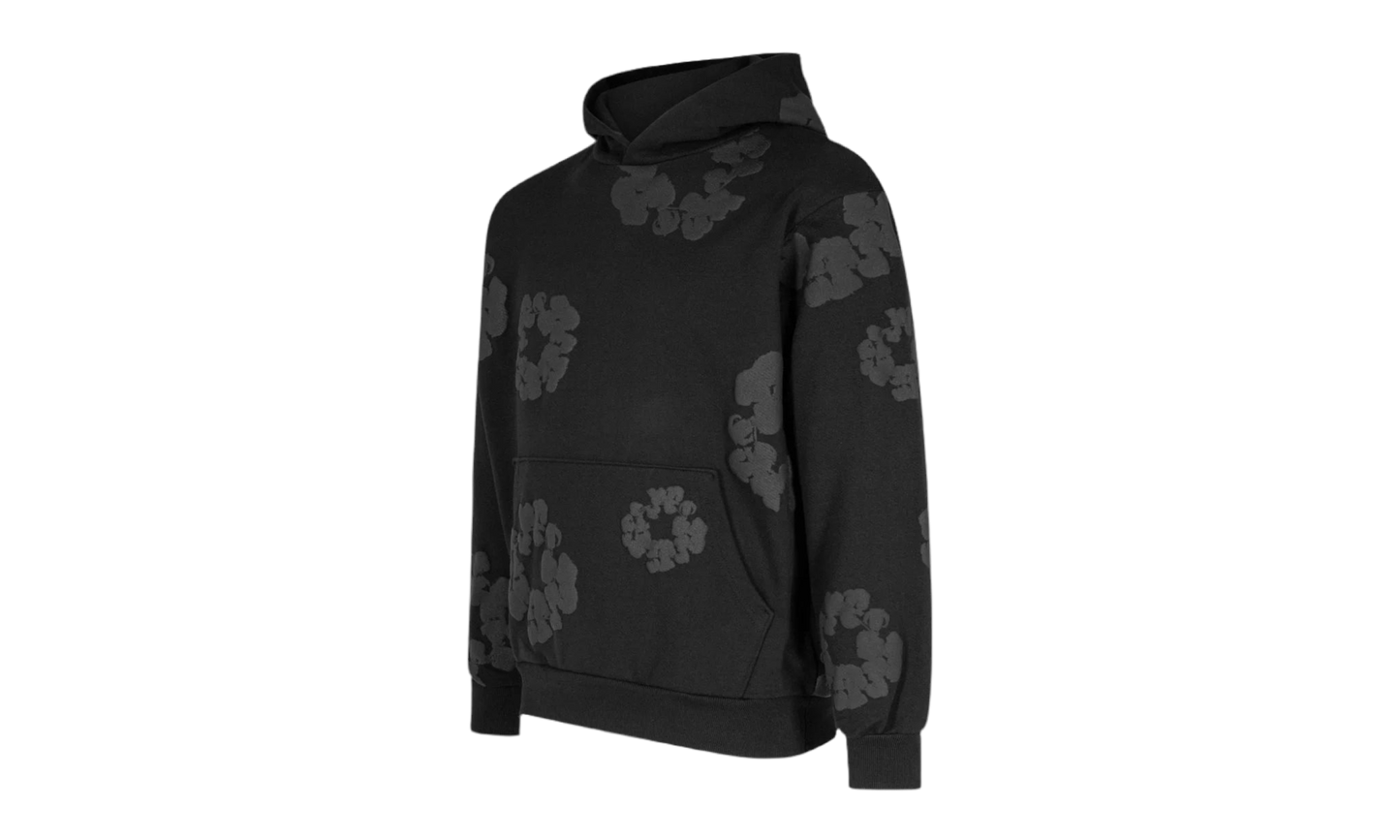 DENIM TEARS Mono Cotton Wreath Sweatshirt ‘Black’