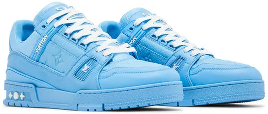 Louis Vuitton Trainer 'Embossed Monogram - Blue'
