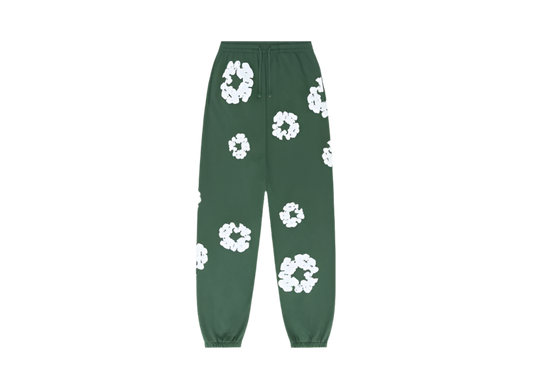 DENIM TEARS The Cotton Wreath Sweat Pants ‘Green’
