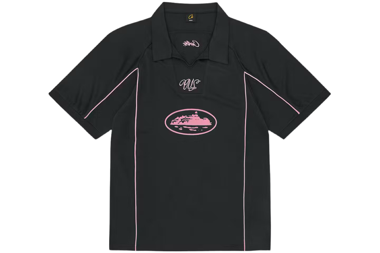 Corteiz Talismo Football Jersey ‘Black/Pink’