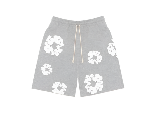 DENIM TEARS The Cotton Wreath Shorts ‘Grey’
