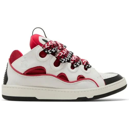 Lanvin Curb Sneakers 'Red White'