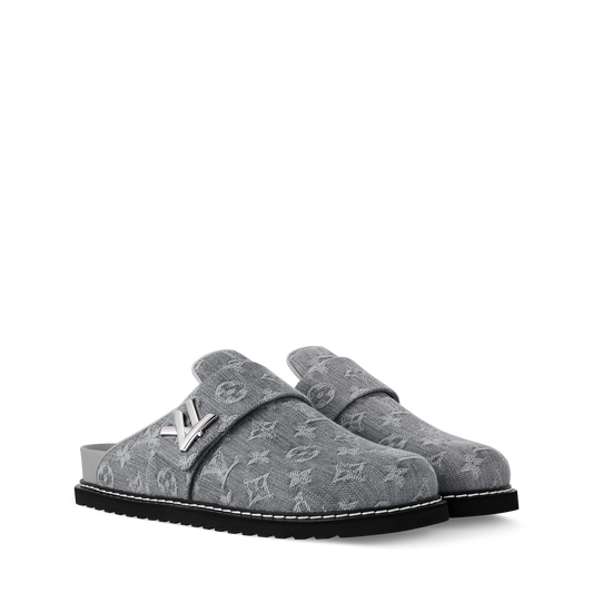Louis Vuitton Cosy Comfort Mule - Grey