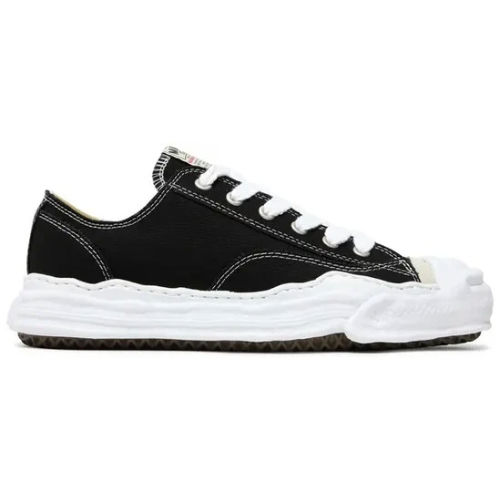 Maison Mihara Yasuhiro Hank OG Sole Canvas Low 'Black White'